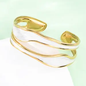 304 Stainless Steel Enamel Bangles for Women