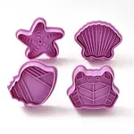 Ocean Themed PET Plastic Cookie Cutters