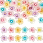 30Pcs 6 Colors Transparent Resin Cabochons