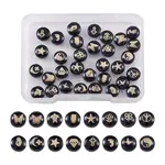 32Pcs 16 Style Handmade Lampwork Beads