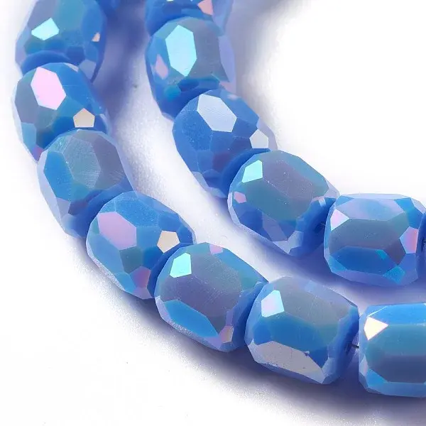 Electroplate Opaque Glass Beads