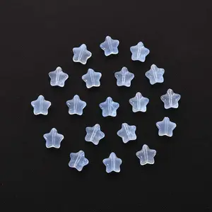 20Pcs Transparent Glass Beads