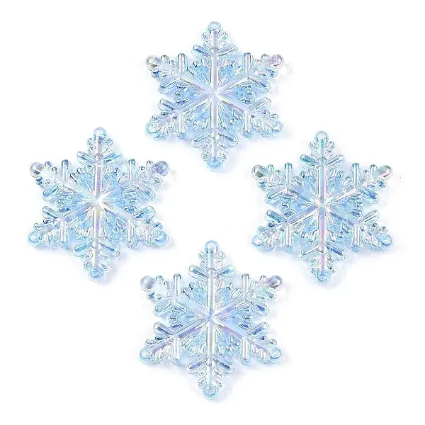 AB Color Transparent Acrylic Chandelier Component Links