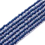 Transparent Glass Beads Strands