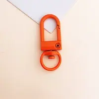 Baking Painted Alloy Swivel Clasps