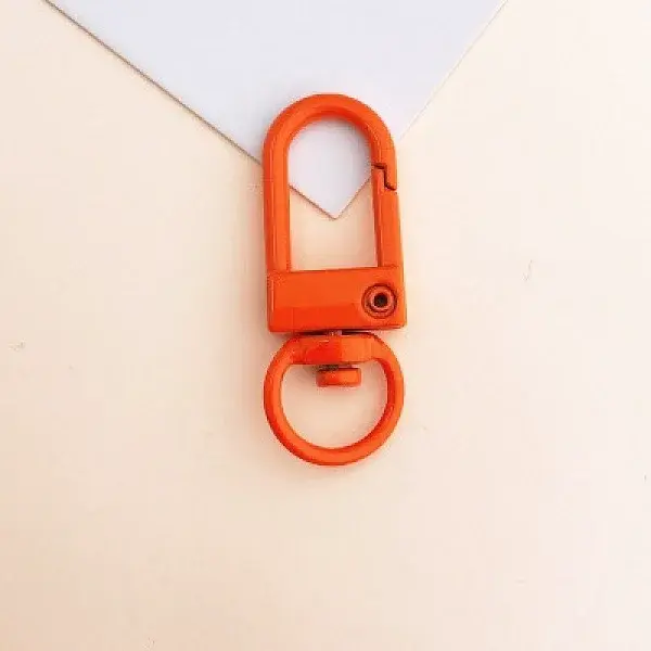Baking Painted Alloy Swivel Clasps