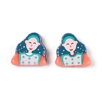 Printed Opaque Resin Beads