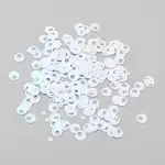 250Pcs Iridescent PVC Paillette/Sequin Links