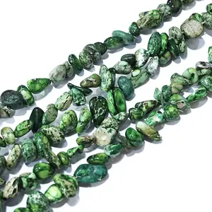 Natural Imperial Jasper Bead Strands