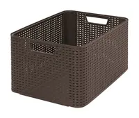 Curver Úložný box Rattan Style2 L 1 ks hnědý