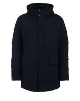 WE Fashion Zimná parka  tmavomodrá