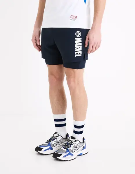 Celio Sportovní kraťasy Marvel - Captain America - Pánské