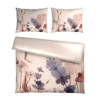 Novel OBOUSTRANNÉ POVLEČENÍ, satén, přírodní barvy, 200/200 cm