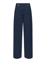 JDY Plisované nohavice 'JDYLOUISVILLE'  tmavomodrá