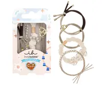 Sada ozdobných gumiček do vlasů Invisibobble Beauties Charivari - 4 ks + dárek zdarma
