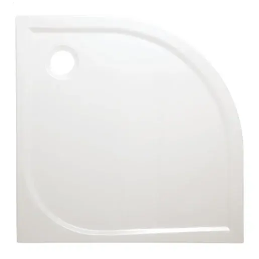Sprchová vanička štvrťkruhová SIKO 80x80 cm akrylát FLA80S