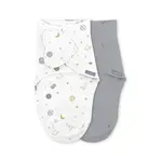 INGENUITY Zavinovačka SwaddleMe™  Ulitka bavlna Sunset space 2ks 0,5 TOG 0-3m
