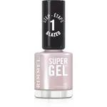 Rimmel Super Gel gélový lak na nechty bez použitia UV/LED lampy odtieň 107 Glazed Out 12 ml