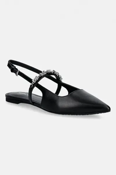 Kožené baleríny MICHAEL Michael Kors Dina Flex Sling Flat