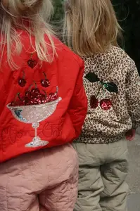 Dětská bomber bunda Konges Sløjd JUNO SEQUIN BOMBER JACKET