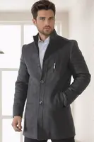 PLT9386 DEWBERRY MEN'S COAT-SMOKED