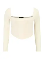 Trendyol Curve Blúzka  nebielená