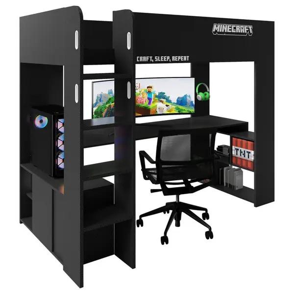 Minecraft VYSOKÁ POSTEL