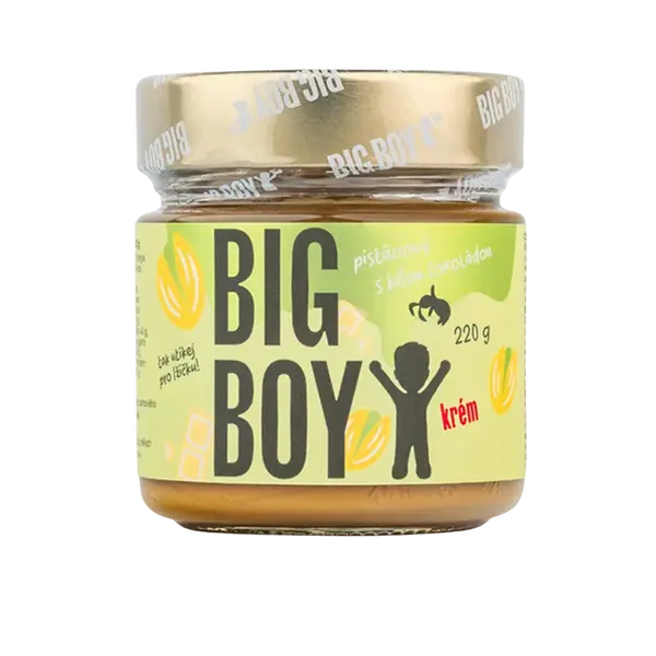 BIG BOY Pistácie s bielou čokoládou 220 g