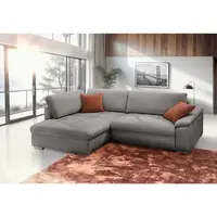 Livetastic ROHOVÁ SEDAČKA, textil, šedohnědá