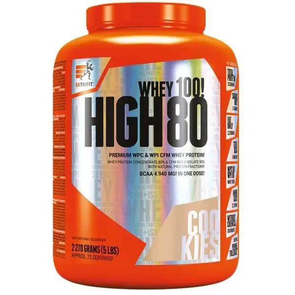 EXTRIFIT HIGH WHEY 80 2270 G Protein, , velikost 2,27 KG