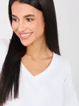 Biele tričko s krátkym rukávom