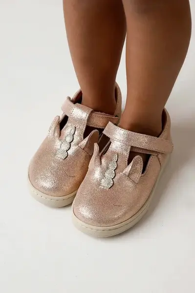 Detské kožené poltopánky Donsje Esterre Shoes Unicorn