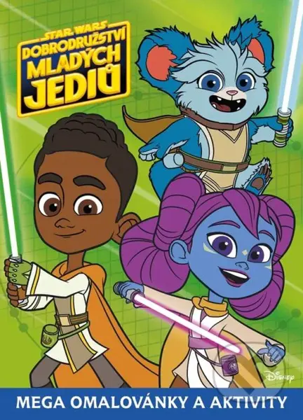 Star Wars: Dobrodružství mladých Jediů (Mega omalovánky a aktivity) - kniha z kategorie Omalovánky