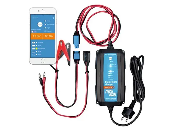 Nabíječka baterií Victron Energy BlueSmart 24V/ 5A IP65+DC konektor (Bluetooth) - rozbaleno/přelep.