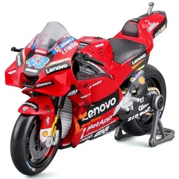 Maisto - Motocykl, Ducati Lenovo team 2022, (#43 Jack Miller), 1:18
