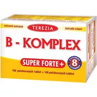 TEREZIA B-KOMPLEX SUPER FORTE+ 100 TAB Vitamínový komplex, , veľkosť
