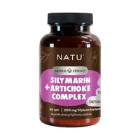 NATU Ostropestřec extrakt s artyčokem 90 kapslí