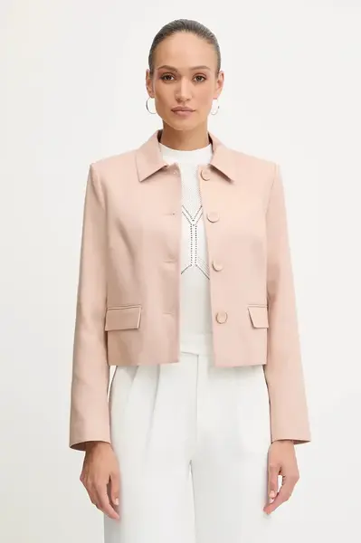 Bunda Marciano by Guess CHRISTINA béžová farba, prechodná, 5YGL06 7343A