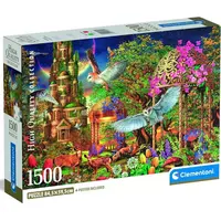 Clementoni puzzle 1500 Lesné fantasy záhrada