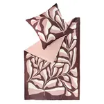 Schöner Wohnen OBOUSTRANNÉ POVLEČENÍ, satén, krémová, světle růžová, červenohnědá, 155/220 cm