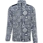 ALPINE PRO EFLIN Pánská fleecová mikina, modrá, velikost