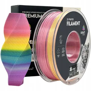 Smart Print FG-S109-E1, 3D filament, PLA Silk, 1,75mm, 1000g, Vícebarevný (Rainbow)