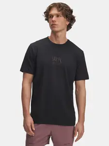 Pánské triko Under Armour Pjt Rck Q3 SS 2-BLK