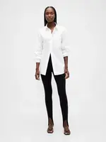 GAP Elastic Pants High Rise Ponte - Ladies