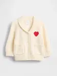 Dětský kardigan GAP s motivem srdce