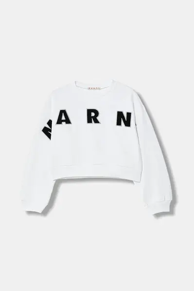 Dětská bavlněná mikina Marni MS220F SWEAT-SHIRT