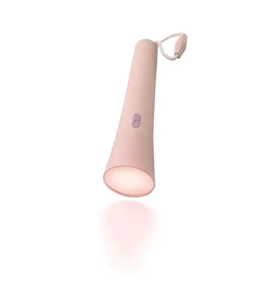 Stmievateľná baterka ružová