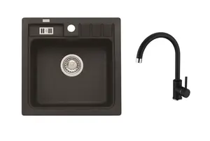 Alveus - Set drezu Niagara 20 a batéria Kati, carbon SETA25913
