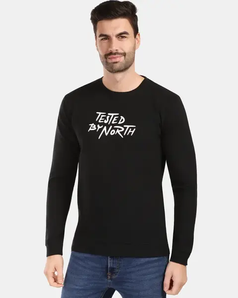 Pánské bavlněné tričko s dlouhým rukávem kilpi base-m černá 3xl