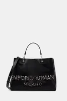 Kožená kabelka Emporio Armani